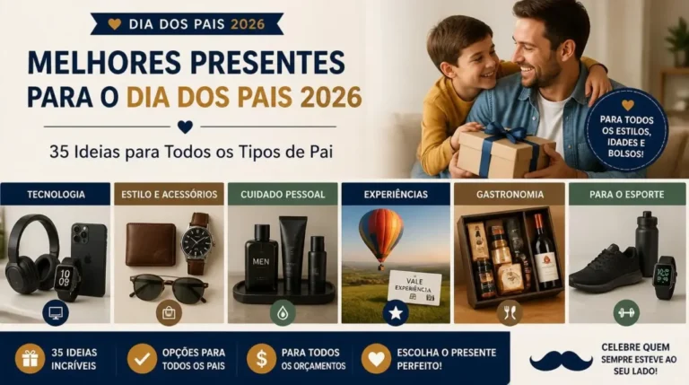 Melhores Presentes para o Dia dos Pais 2026 35 Ideias para Todos os Tipos de Pai
